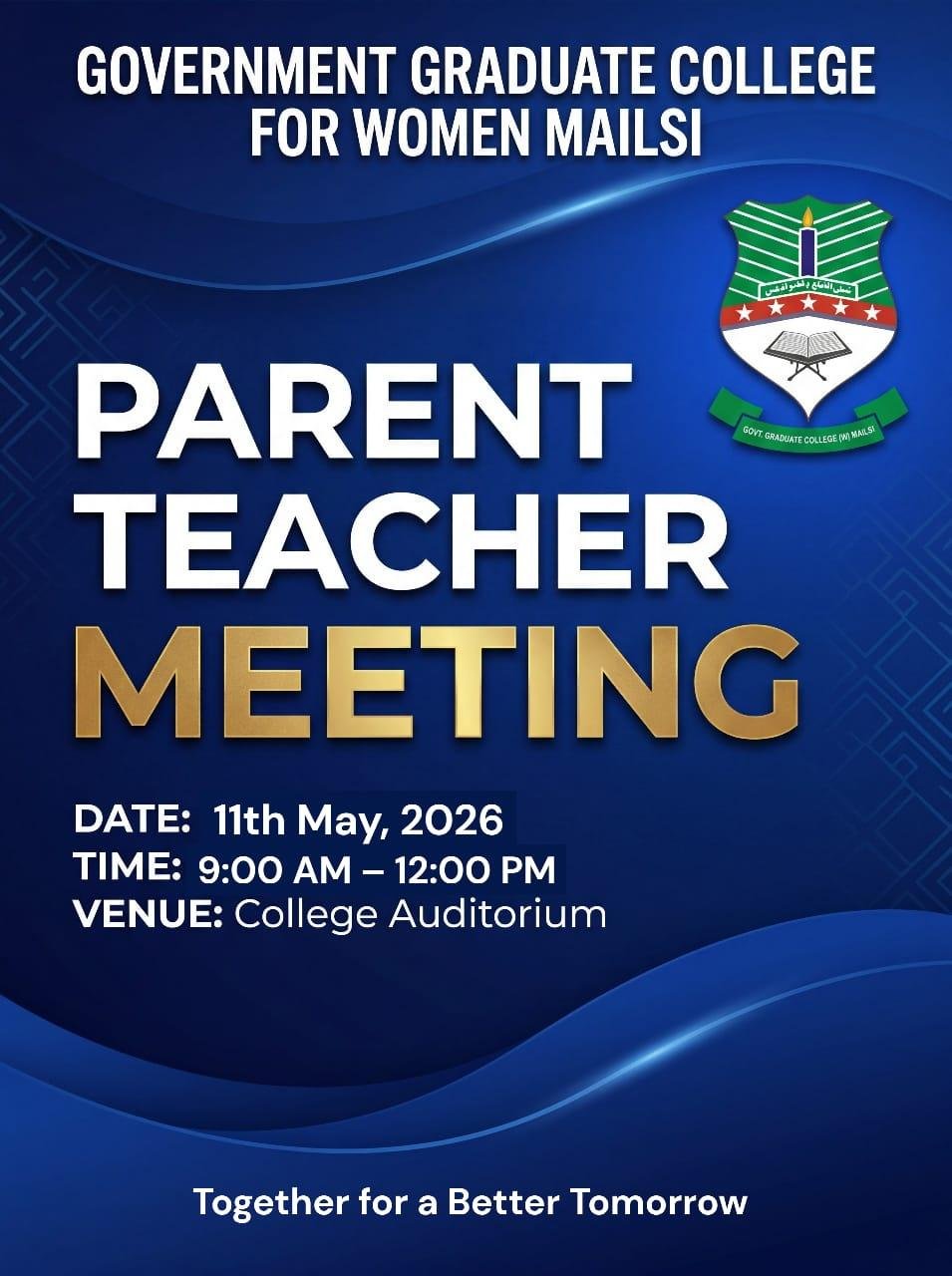 Parent Teacher Meeting